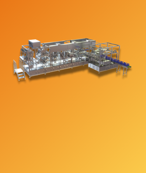 Linear Filling Machine – Palletized